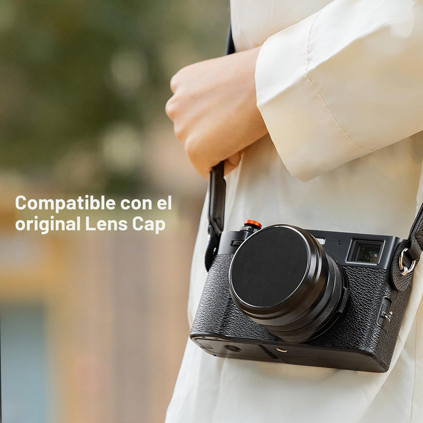 SmallRig Kit de parasol magnético para FUJIFILM X100VI / X100V (negro) 5850