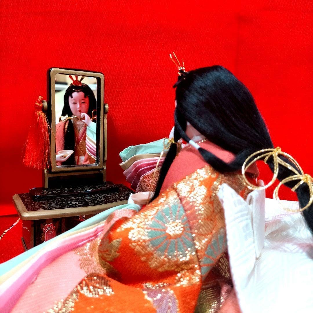 雛人形 変わり雛 化粧