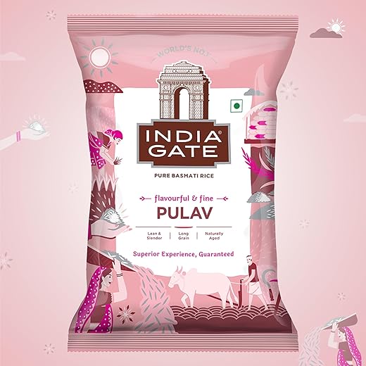 India Gate Basmati Rice 1 Kg - Lean & Slender