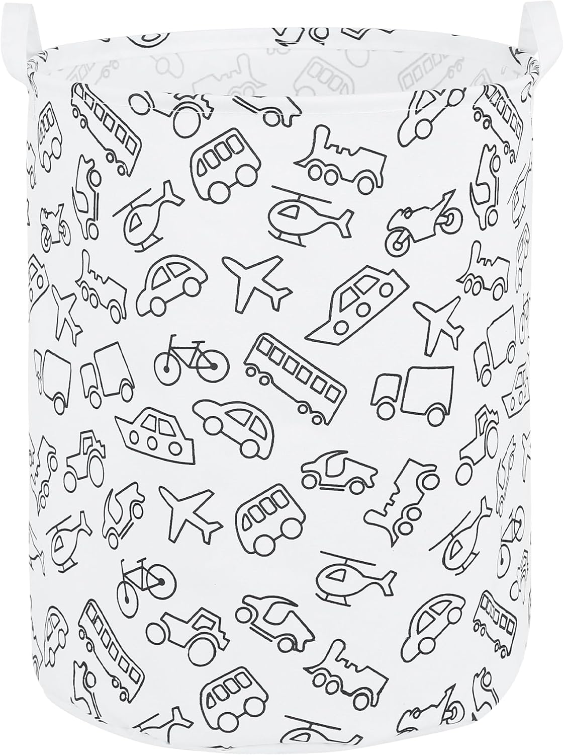 Foldable Baby Laundry Basket Hamper for Nursery Girl Boy