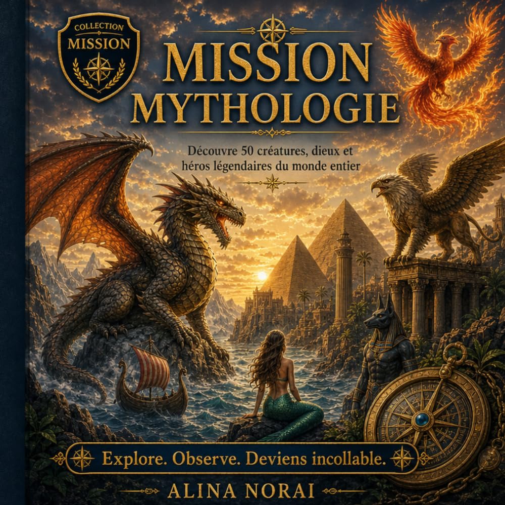 Mission Mythologie: Découvre 50 créatures, dieux et héros légendaires du monde entier