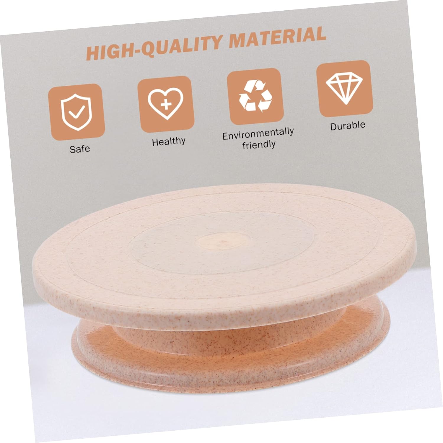 Hemobllo 7pc Cake Decorating Supplies Kit Turntable Cake Decorating Turntable Set Baking Tools