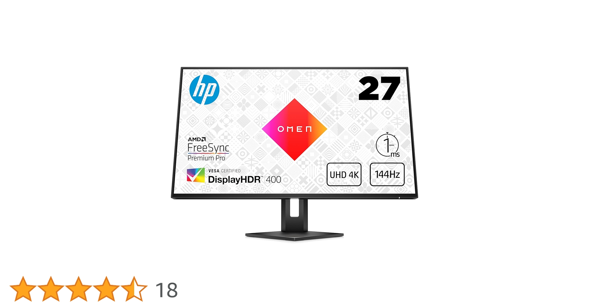 Amazon.co.jp: HP ゲーミングディスプレイ OMEN 27u 27.0インチ 4K UHD