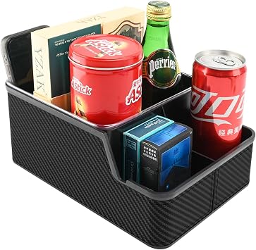 Car Front Seat Organizer with Compartment,Floor Hump Organizer
