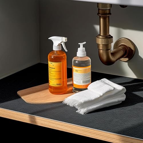 Miniatura 6 de UXPEYIC Paquete de 2 tapetes para debajo del refrigerador, tapete impermeable para refrigerador, tapete multifuncional para electrodomésticos para