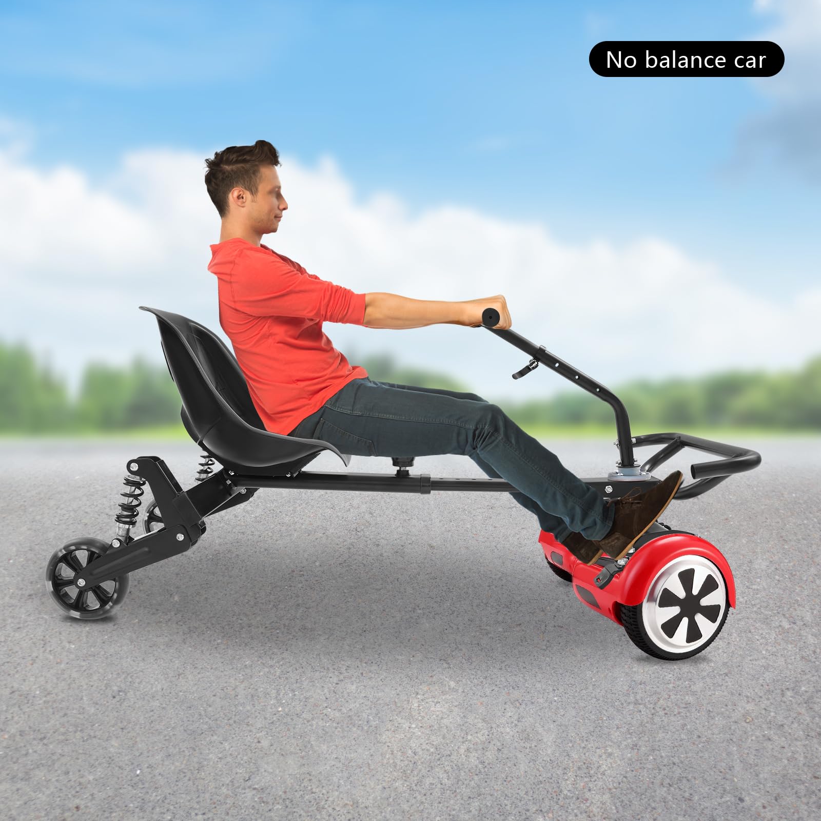 Hoverboard, supporto regolabile come telaio e supporto, accessori per bambini e adulti fino a 100 kg con assorbimento degli urti
