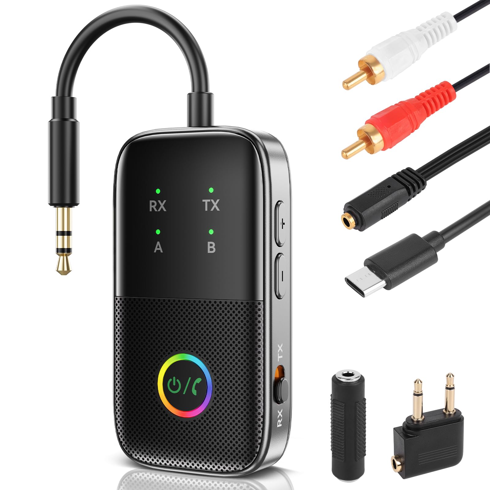 Amazon.com: Bluetooth 5.2 Transmitter Receiver aptX Adaptive/Low