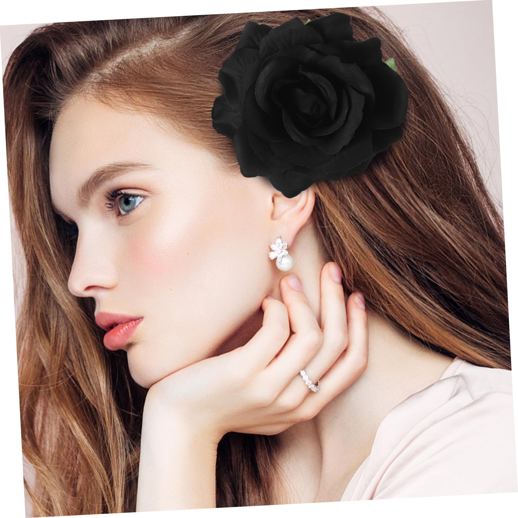 VICASKY 36 Pezzi Clip Rosa Eleganti in Fermagli Piccoli per Ragazze e Donne Accessori Versatili per Feste Matrimoni e