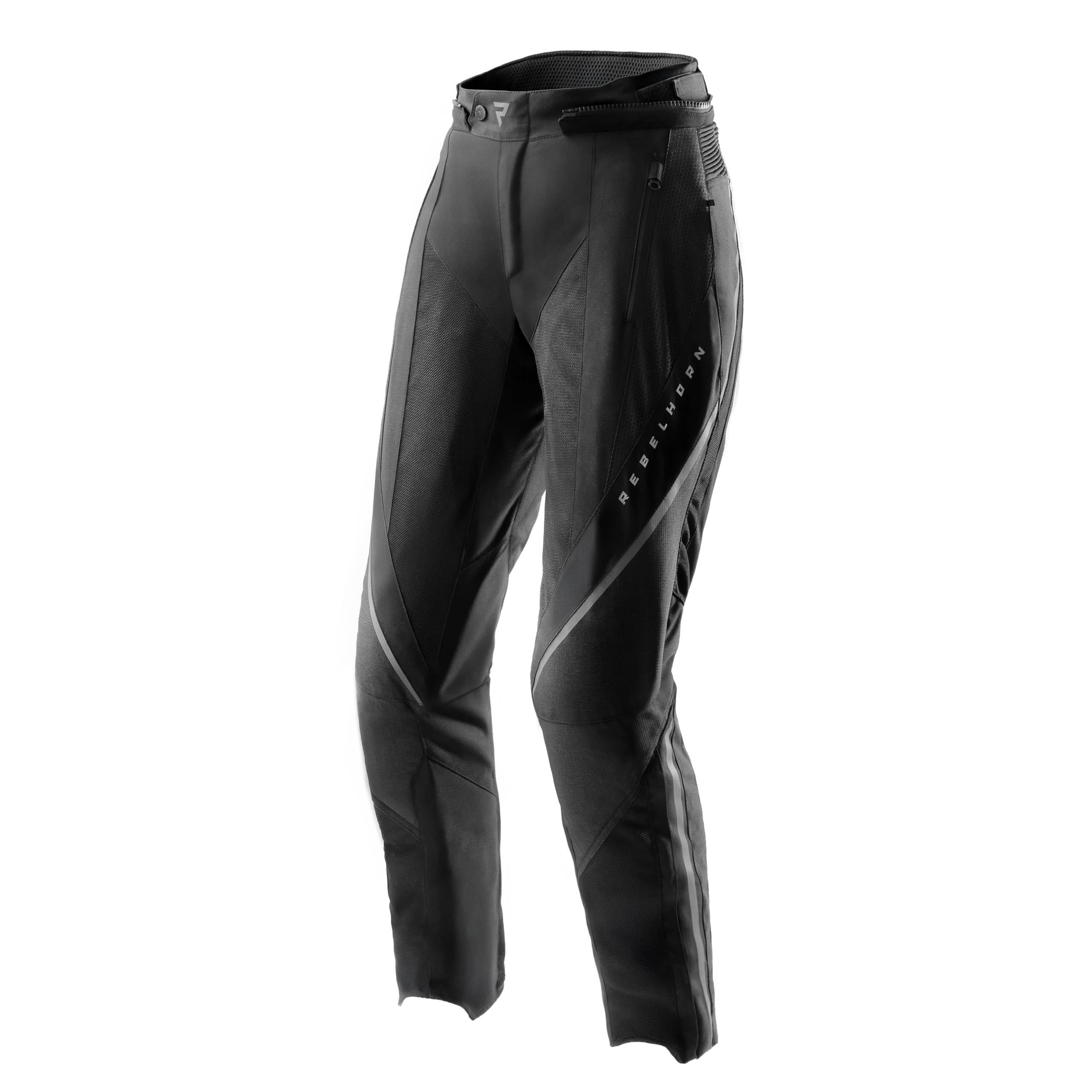 REBELHORN Hiflow V Lady Motorradhose Damen | Textil | Knie und Hüft Protektoren Stufe 2 | HydraShield PRO Membran | Thermofutter | Schutzstufe AA | Größen bis 7XL