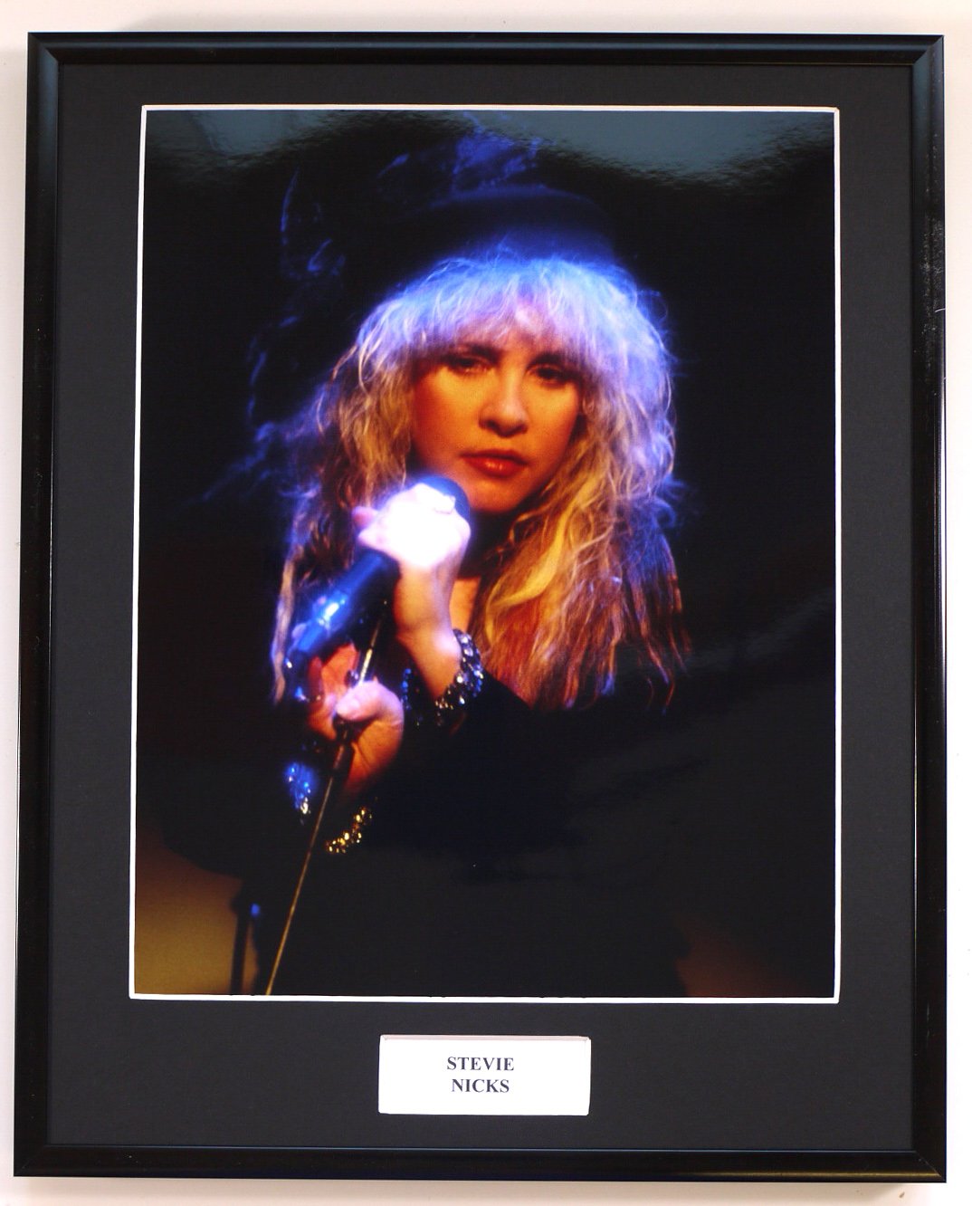 Framed Photo Black Stevie Nicks