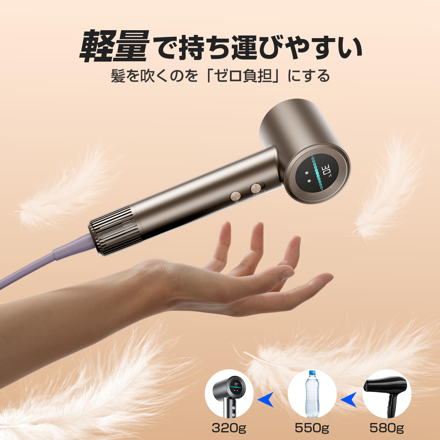 Amazon.co.jp: ドライヤー【2025海外旅行必携！ 掌サイズ超高速