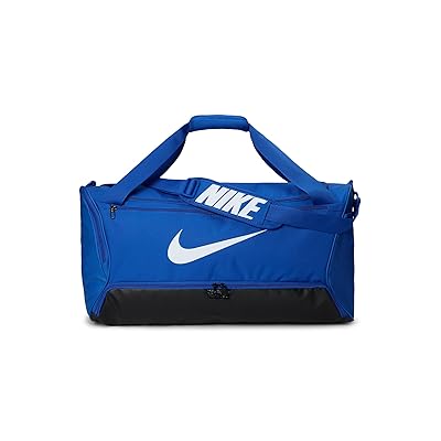 Nike Brasilia 9.5 Training Duffel Bag (Medium, 60L) Duffel Bags Game Royal/Black/White, Polyester