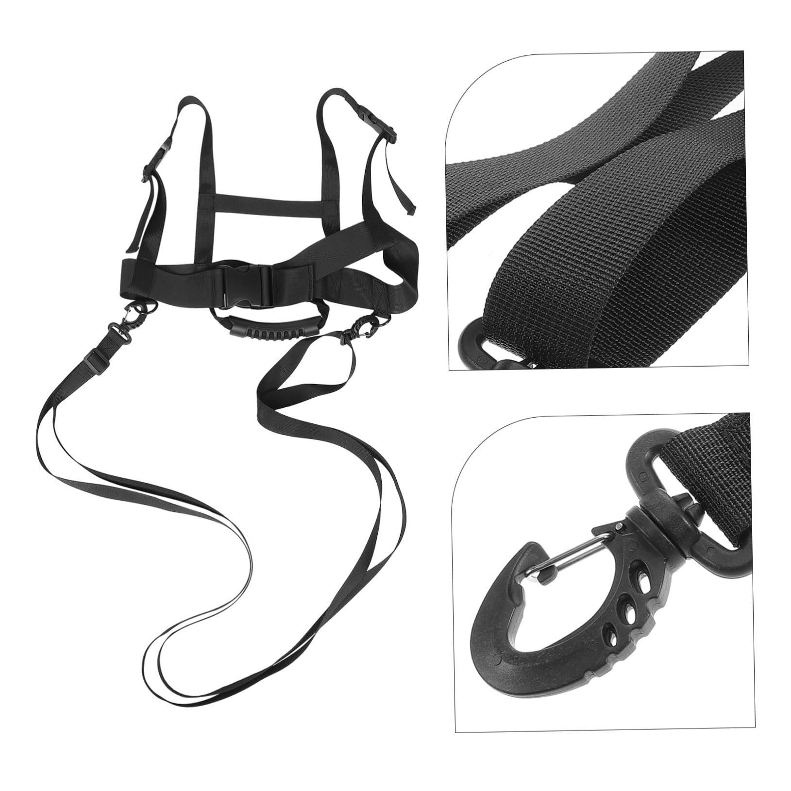 NULYLU Ski Harness Ski Protect Device for Ski Traction Rope Harness Skiing Trainer Ski Trainer Snowboard Hand Tools Harness Ski Fastener Straps Ski Leash