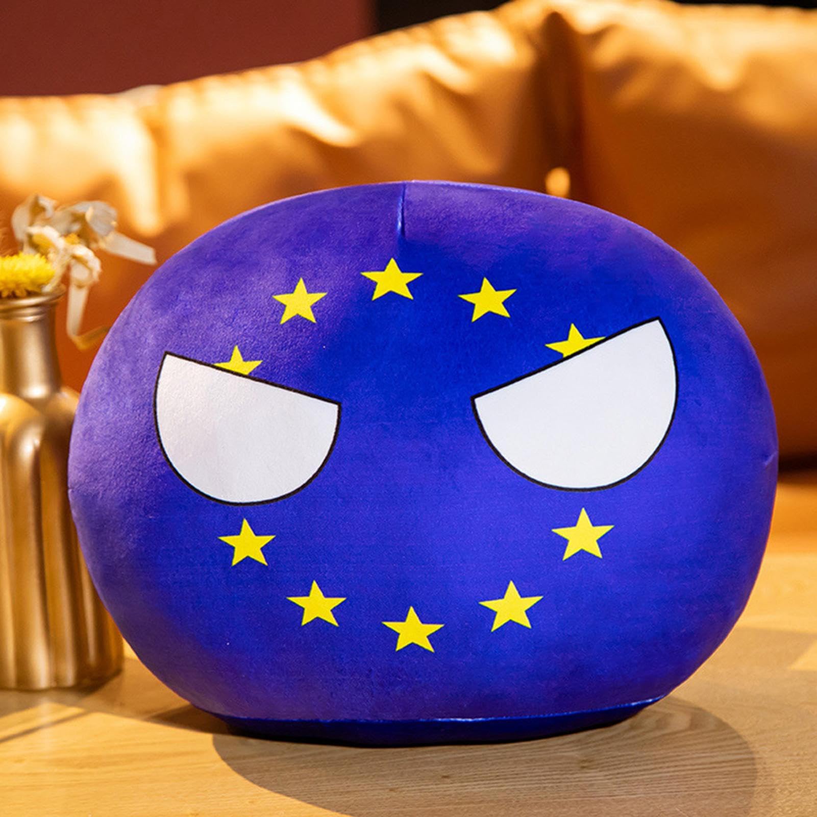 Generisch CountryBalls - Gefüllte Nationalspielzeuge | Plüsch-Anime-Ball-Kissen, weiches Kinderzimmer-, Geschenk für, Mädchen, Kleinkinder, Kinder, Geburtstagsparty, Schlaf, Spielzimmer,