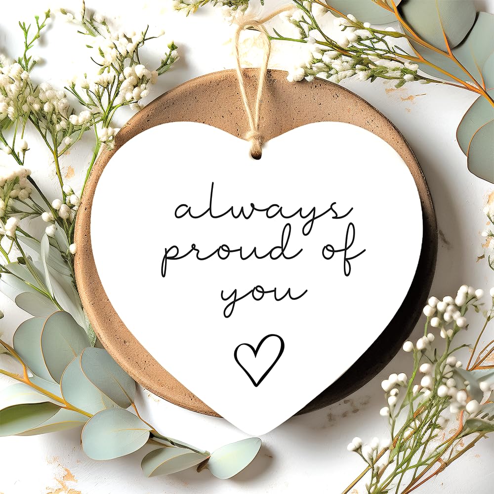 Always proud of you Congratulations Exam results Well done Graduation Daughter Friend New Job acrylic keepsake