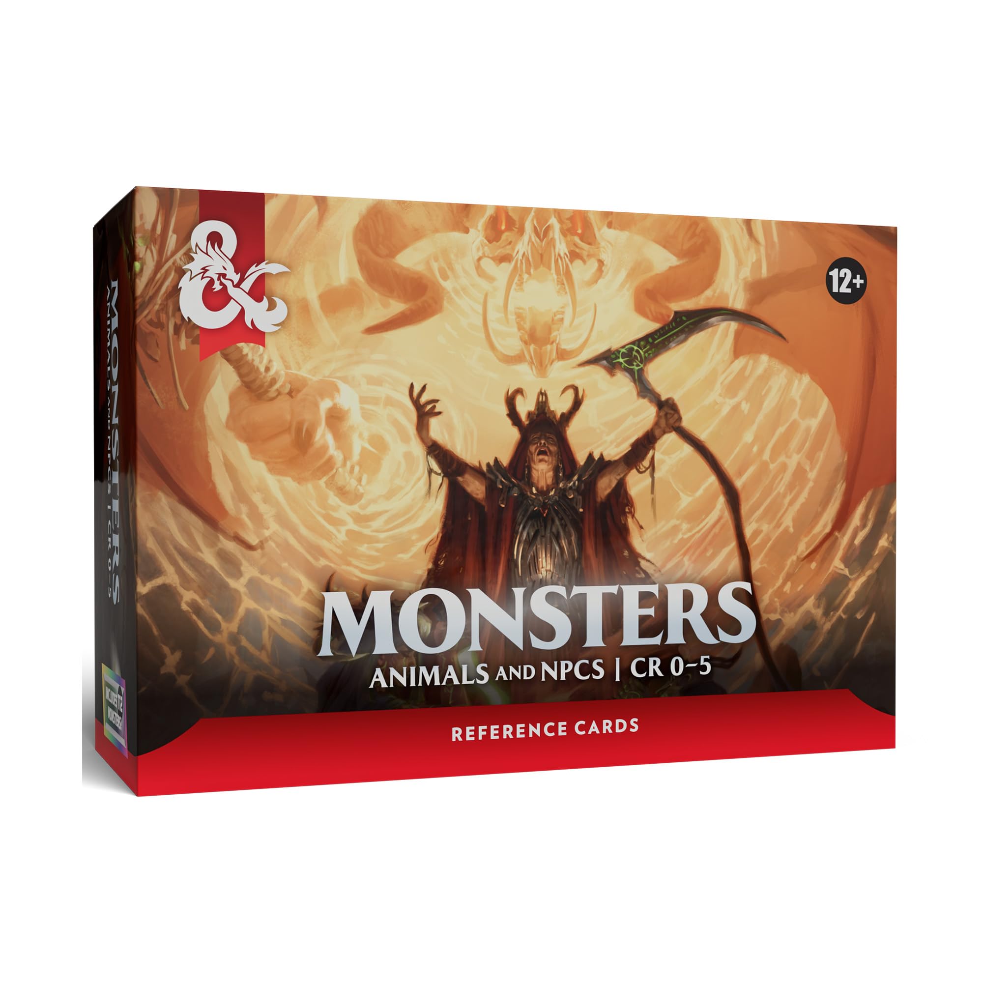 Dungeons & Dragons Reference Cards - Monsters (Animals and NPCs) | D&D Accessories (English Version)