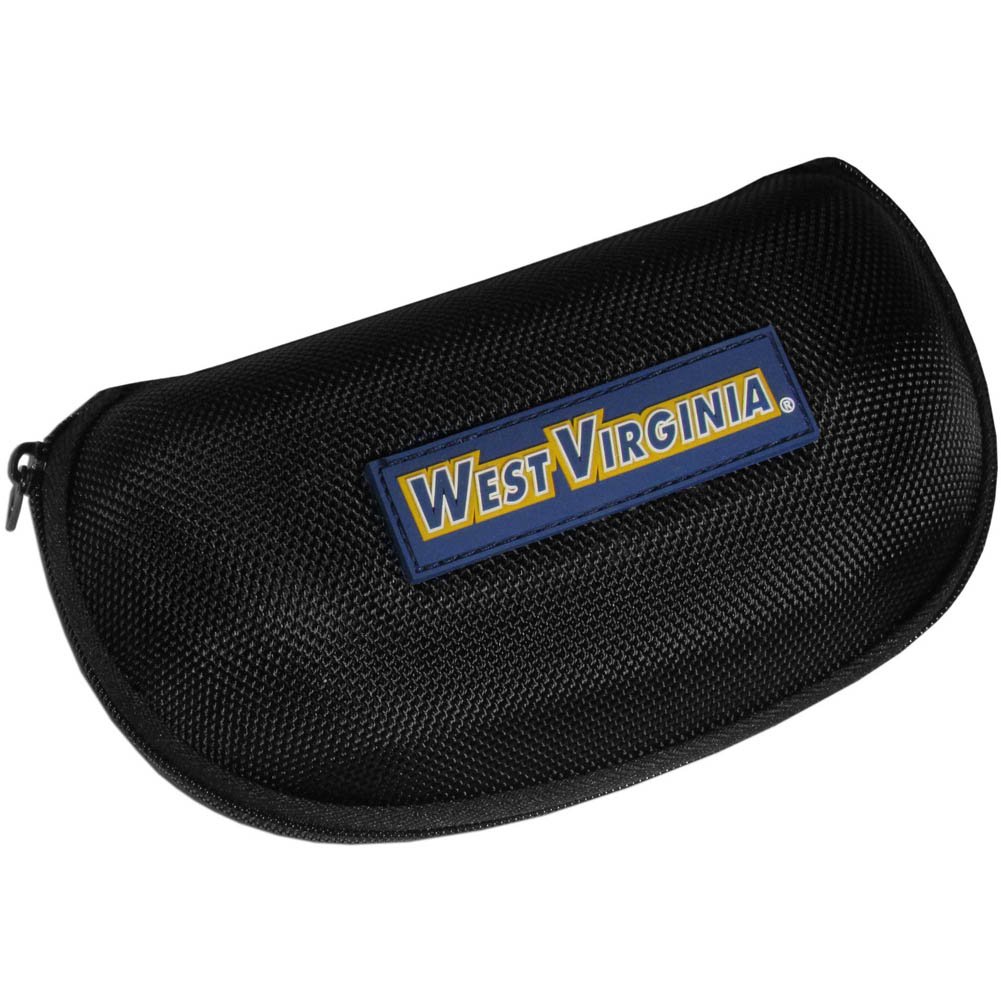 NCAA West Virginia Mountaineers Hard Shell Glasses Case, Black