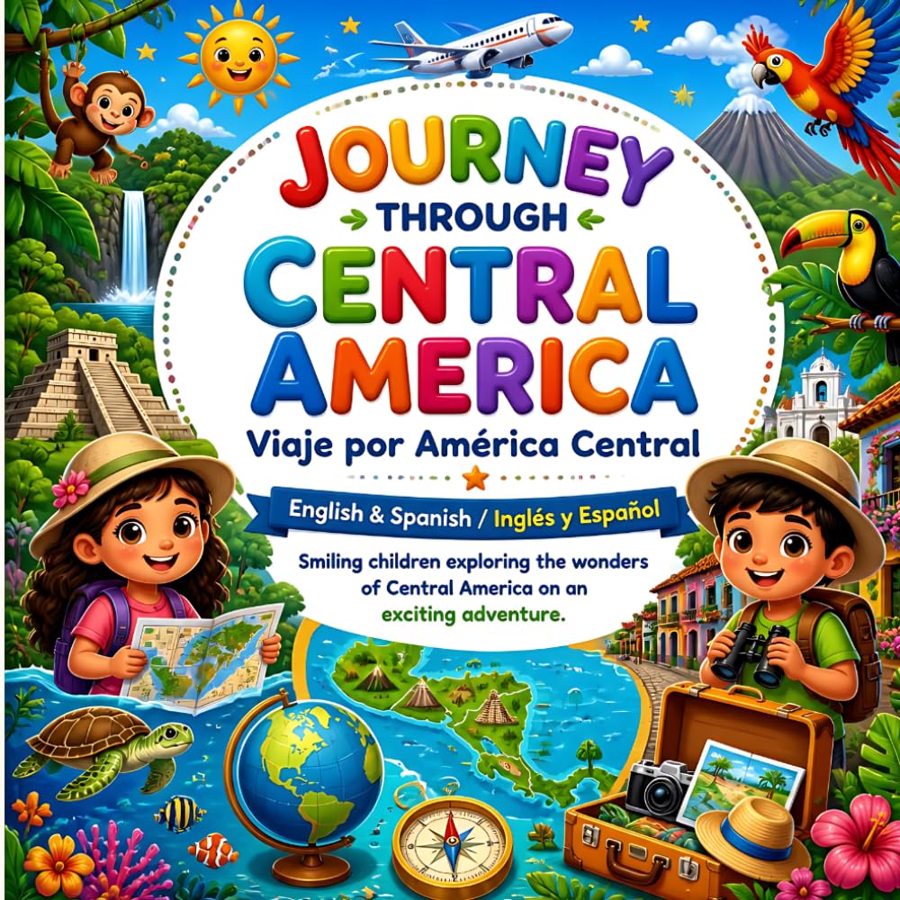 JOURNEY THROUGH CENTRAL AMERICA Viaje por América Central: English & Spanish / Inglés y Español