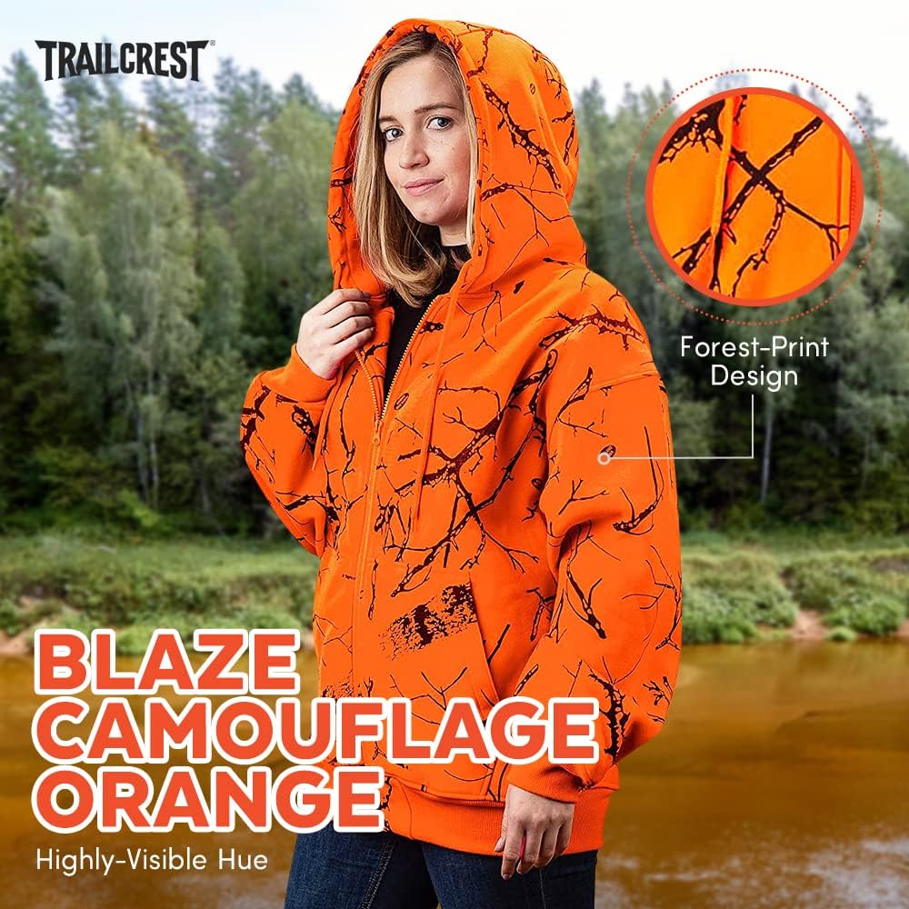 Blaze orange hunting sweatshirt Clearance
