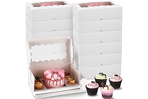 Charming Bento Box Set for Individual Mini Cakes and Cupcakes