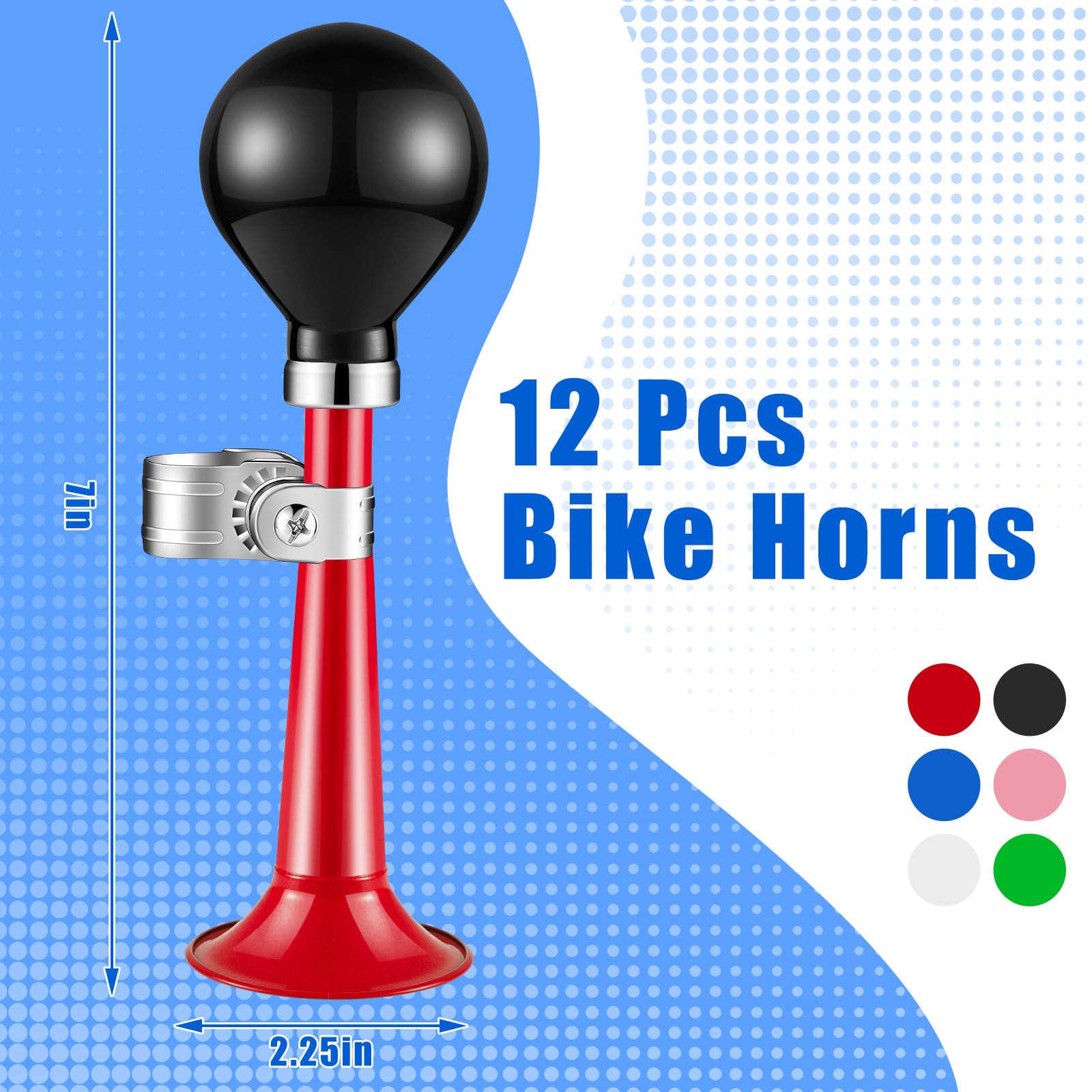 K&S E-Mark Approved Horn 12V 7cm 105DB Chrome-11-0101