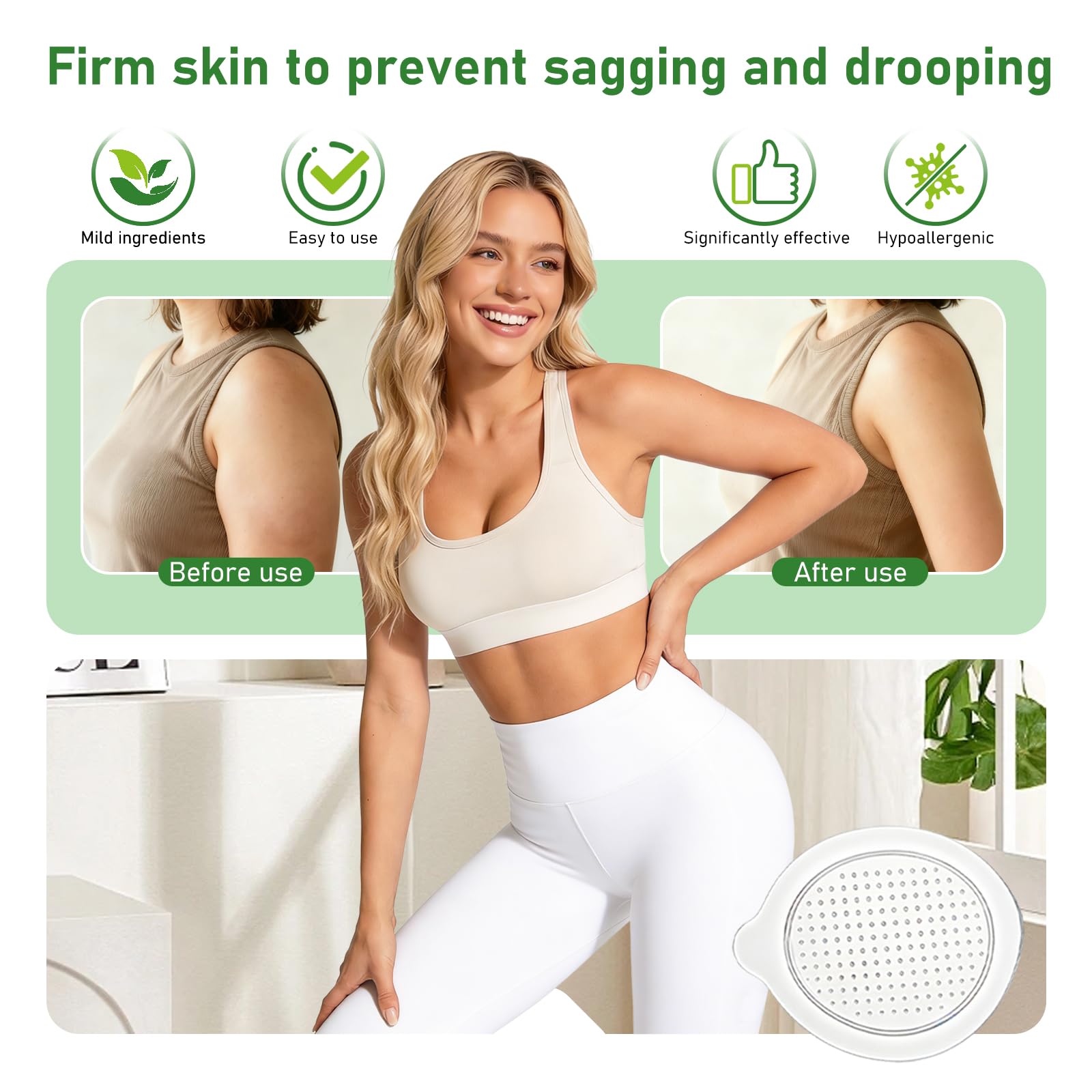 10 in 1 Natural Berberine Patches, Gentle and Soothing for All Skin Types, Body Care Patch Suitable for Men and Women — view 2