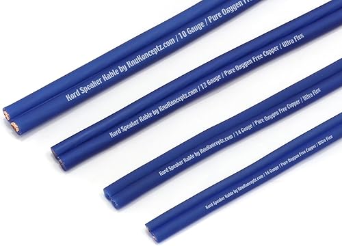 Miniatura 2 de KnuKonceptz Kord Kable - Cable de altavoz de cobre calibre 10, 50 pies