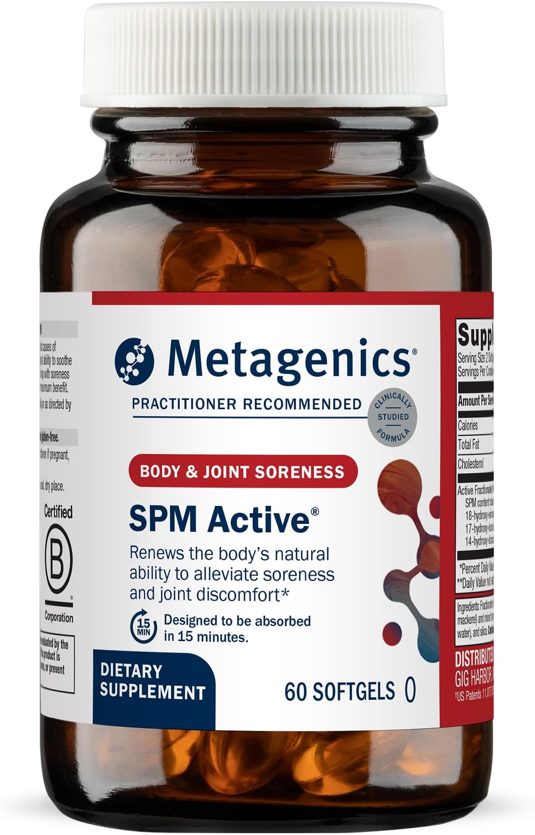 Metagenics SPM Active® â€“ Specialized Pro-Resolving Mediators* | 30 servings