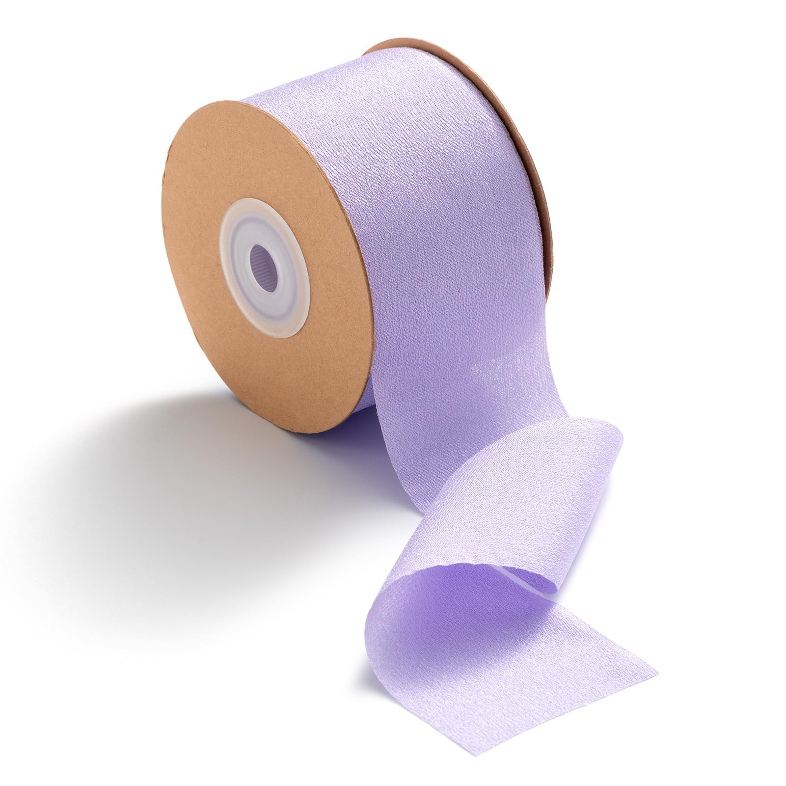 MORSUNBELA Geschenkband Breit Schleifenband Hochzeit Seidenband Dekoband 3,8 cm x 23 m