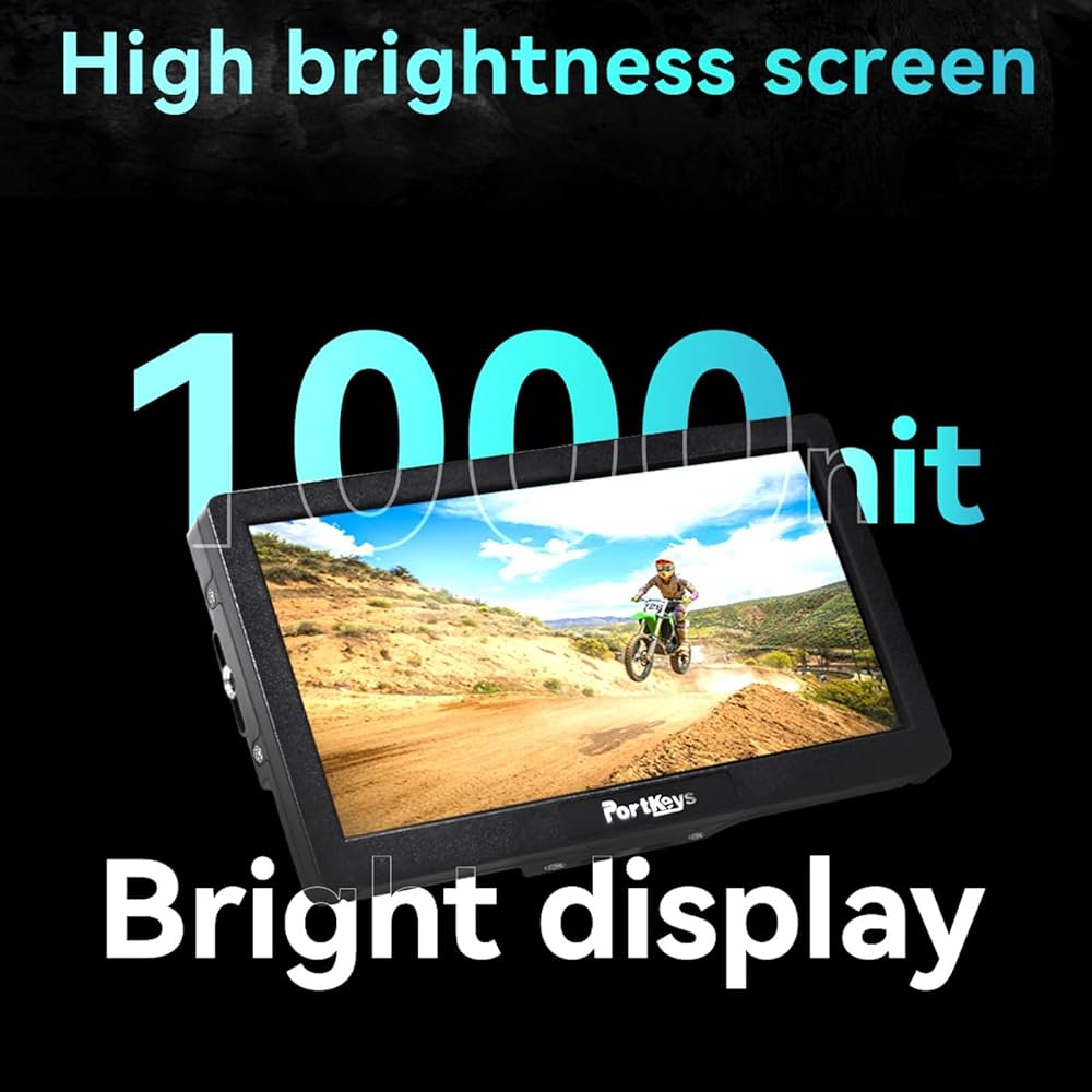 Amazon | Portkeys HD7H 7インチ 1000nit カメラ DSLR