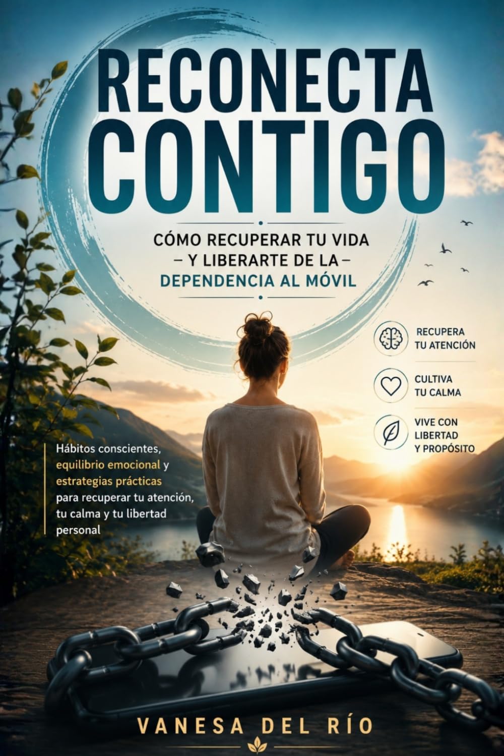 Reconecta Contigo: Cómo Recuperar Tu Vida y Liberarte de la Dependencia al Móvil: Hábitos conscientes, equilibrio emocional y estrategias prácticas para recuperar tu atención, tu calma y tu libertad