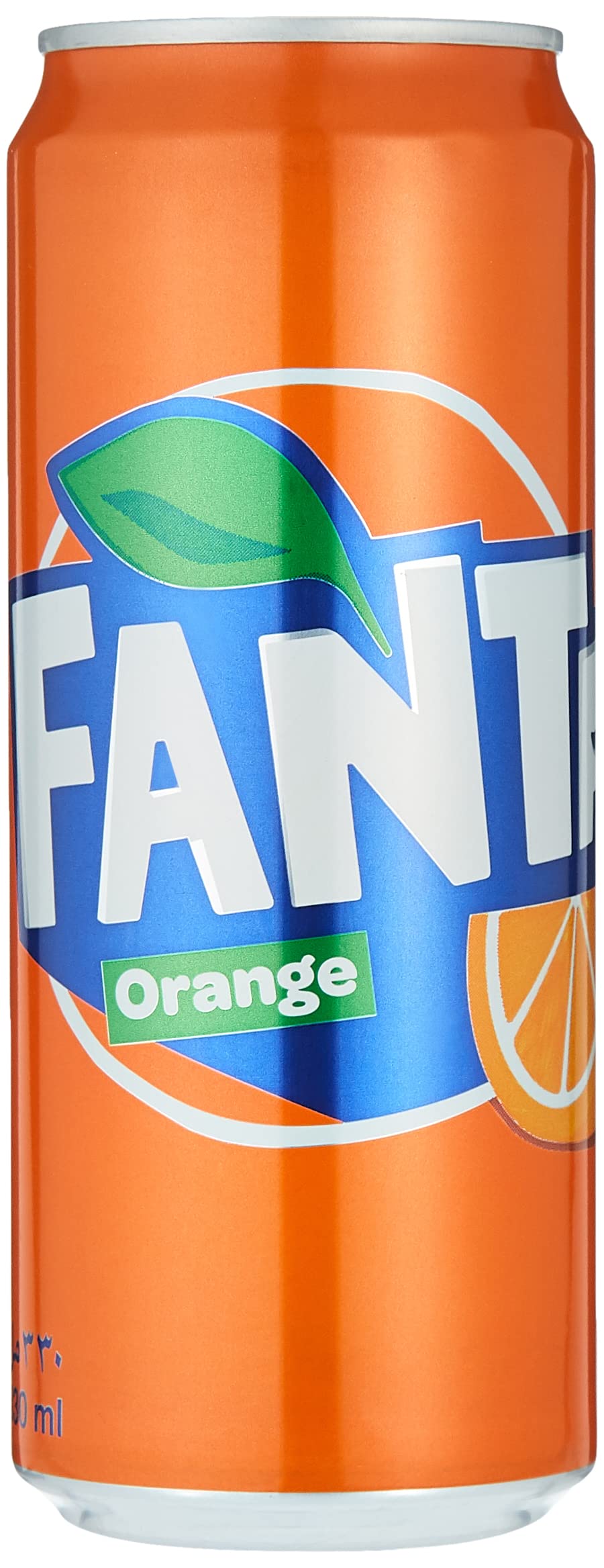 Buy Fanta Orange Carbonated Soft Drink, Cans 330Ml (Pack Of 6) Online