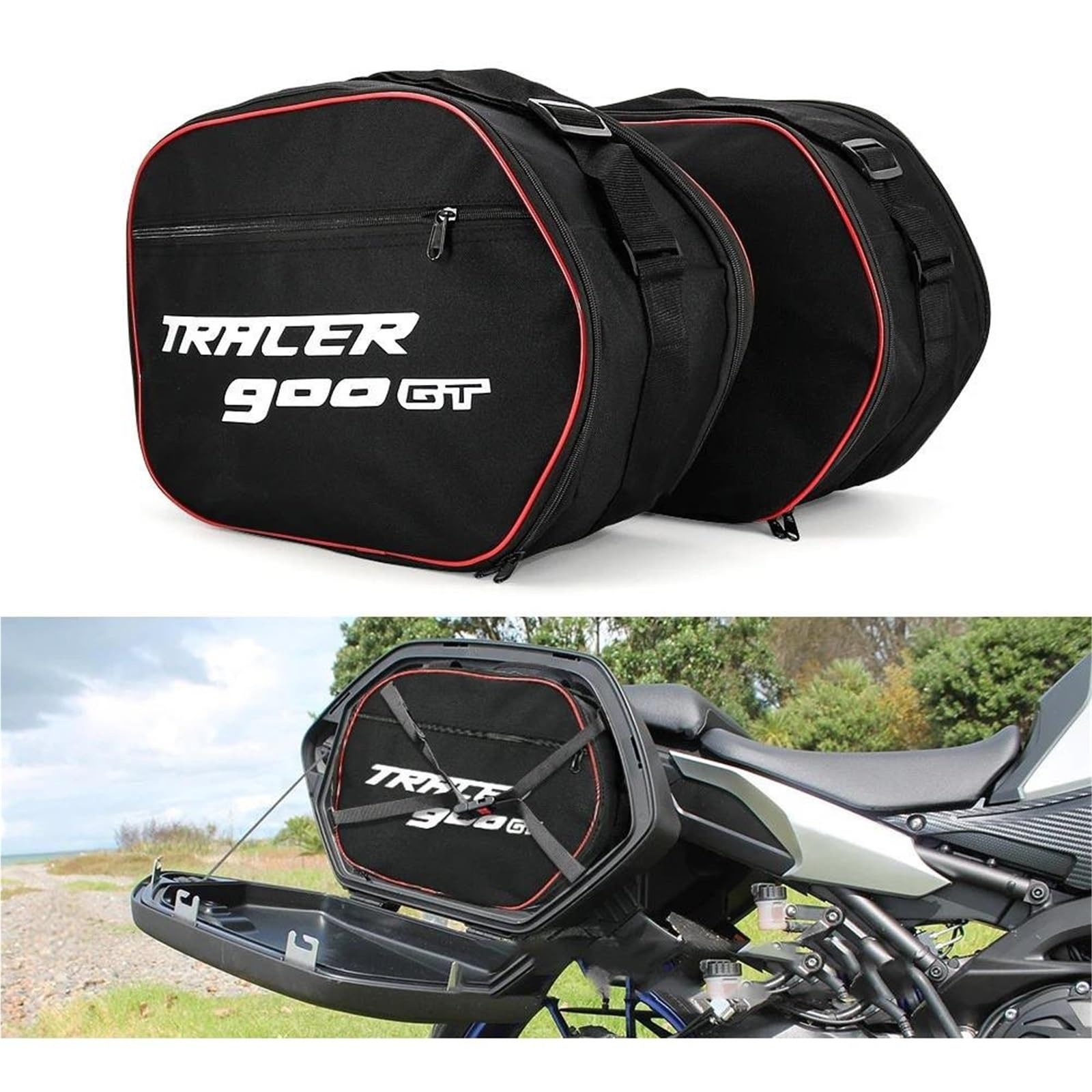 Motorrad-Innentaschen, Gepäcktasche Für Tracer 900GT City FJR 1300 / TDM 900 Tracer 900 GT 2018–2019, Kofferinnentaschen Satteltaschen