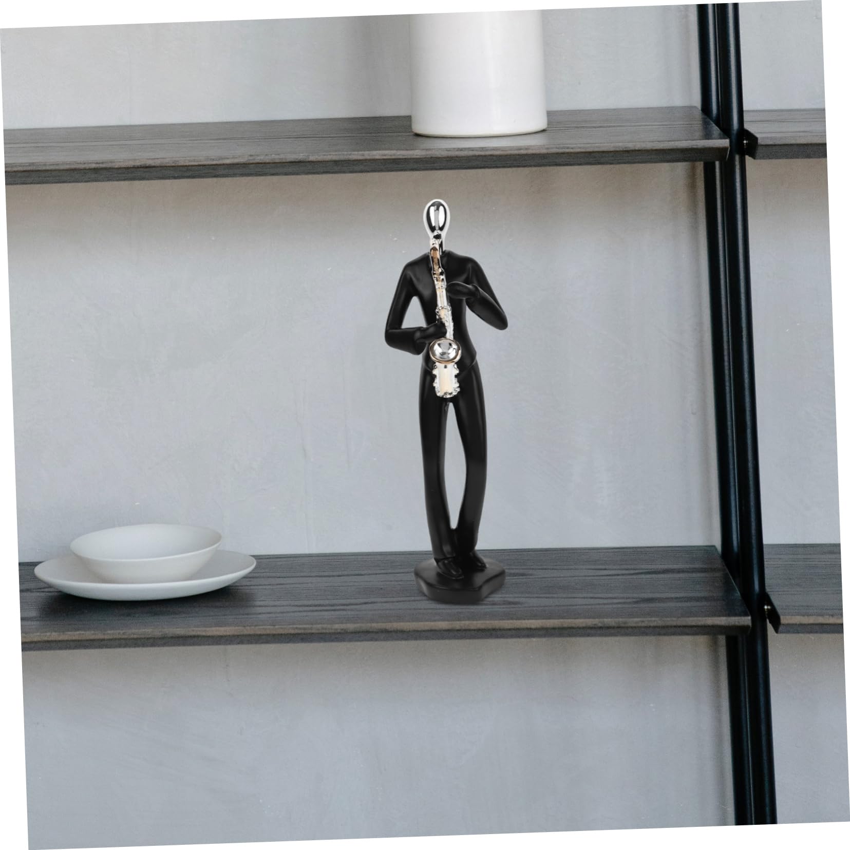 Amazon.co.jp: YARDWE サックスの飾り サックス奏者の置物 抽象