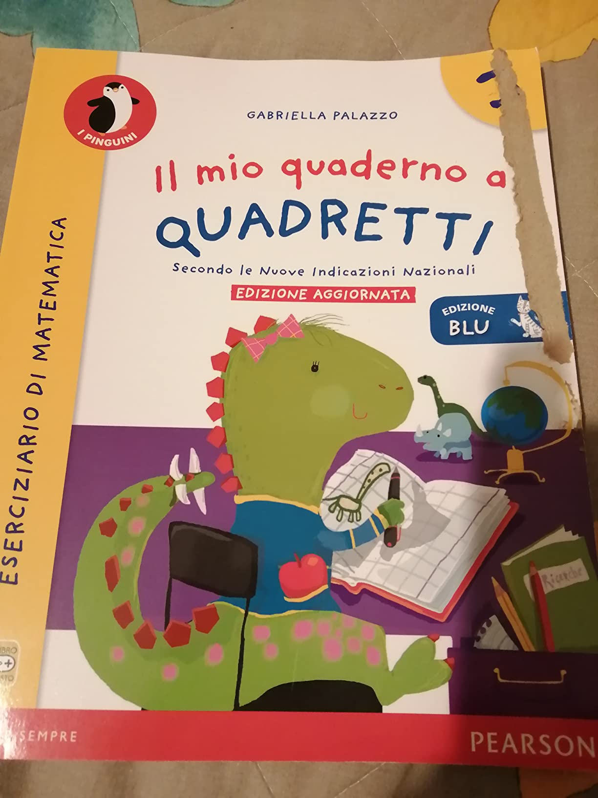 quaderno a quadretti di quarta elementare