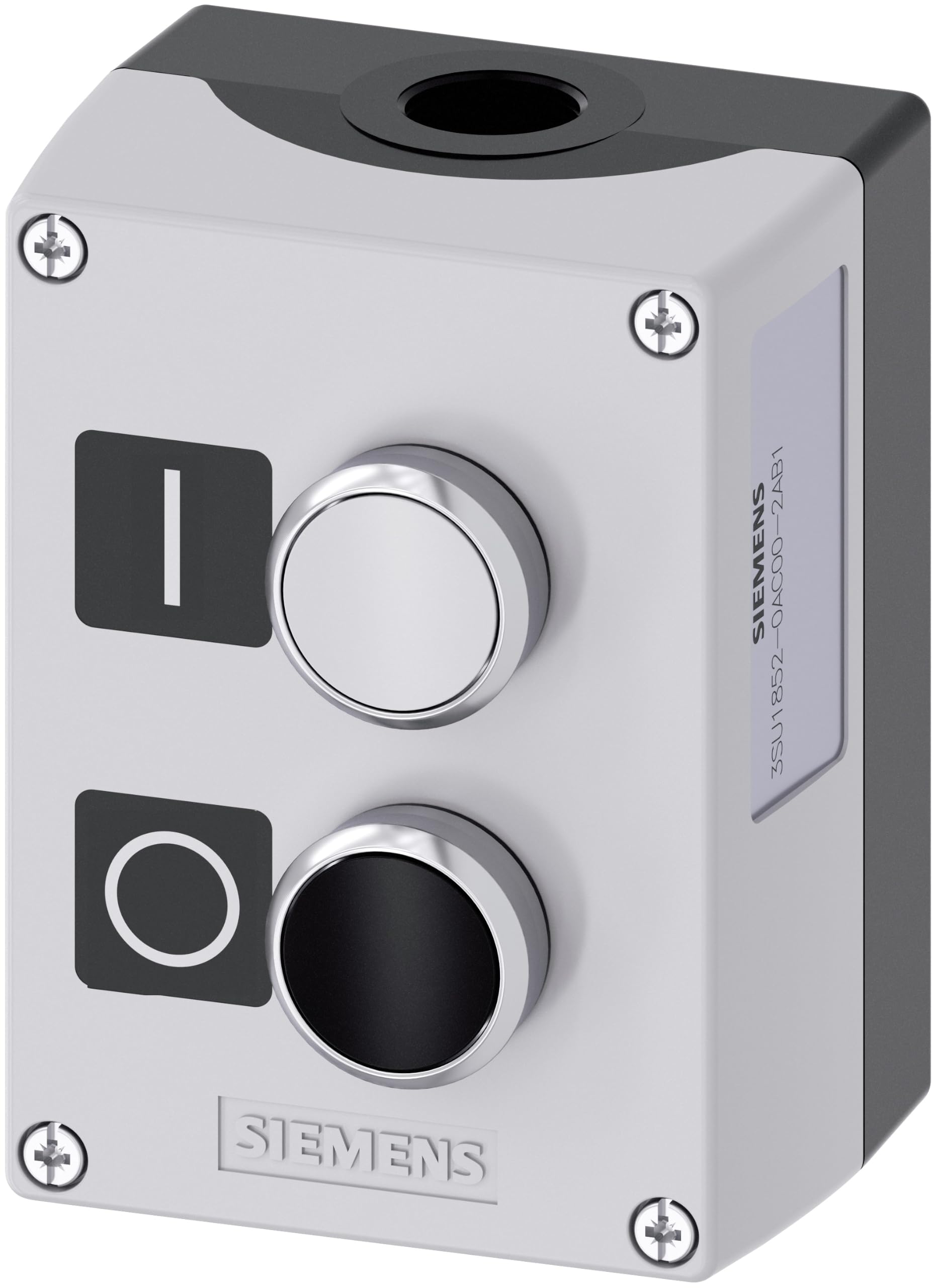 Siemens SIRIUS ATC Box metalowy 2 punkty pilot zdalnego sterowania 22 mm biały 1 x M20
