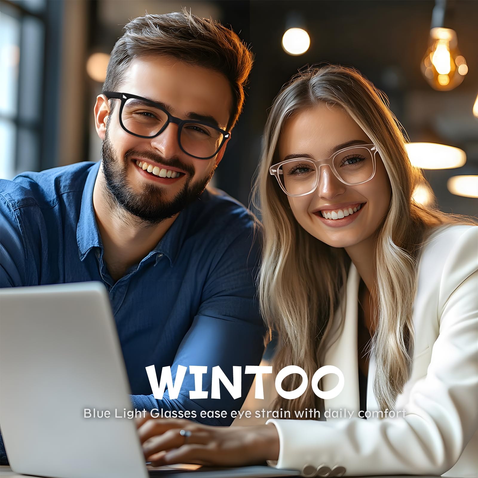 Gafas antiluz azul para mujeres y hombres – 5 pares de gafas de bloqueo de luz azul, gafas de ordenador antirreflejos UV400 para mujer, gafas de lectura de luz azul para mujeres para Jue
