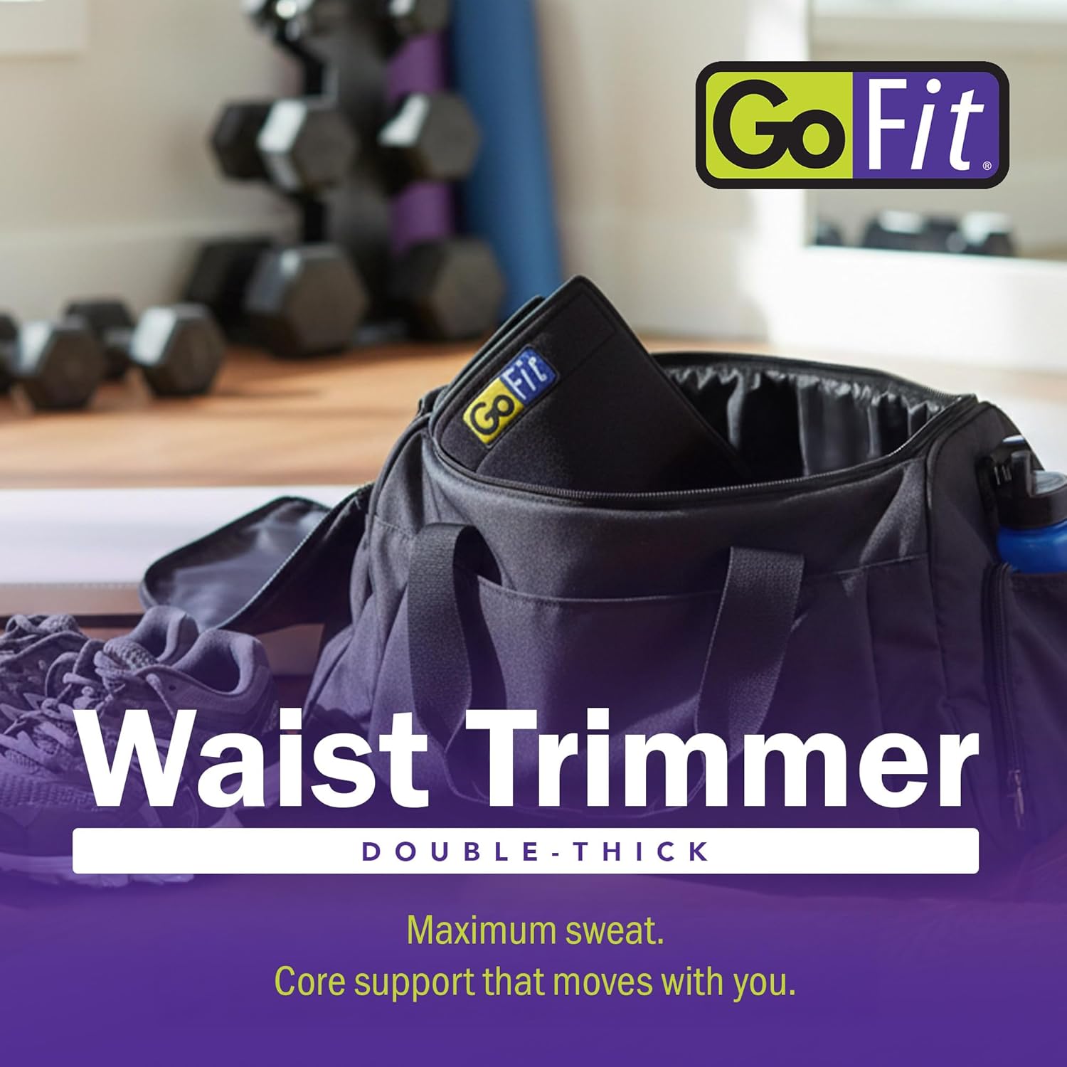 GoFit Double Neoprene Waist Trimmer