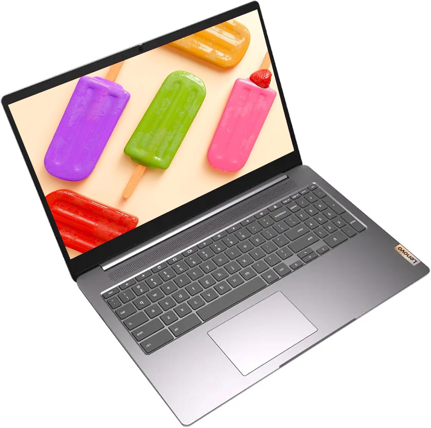 Lenovo IdeaPad 3i Chromebook 15.6" FHD 2025 Upgraded Laptop Computer| Intel Celeron CPU| 4GB RAM|192GB(64GB eMMC+128GB Portable SSD)| Wi-Fi| SD Card Reader| Chrome OS| Long Battery Life| RK Bundle 4GB RAM|192GB Storage Celeron image 3 of 8 B0F9YD9ZBS