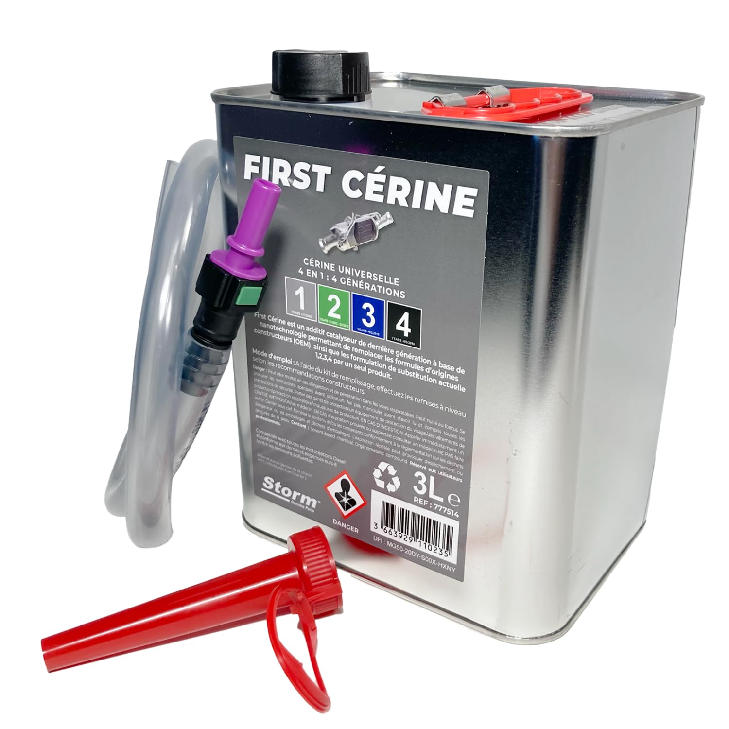 3L Additif DPF FAP Cérine Eolys Infineum UNIVERSEL pour Berlingo C3 Picasso C4 C5 C6 C8 DS3 DS4 DS5 Jumpy Jumper Xsara Ducato 206 2008 307 308 3008 406 407 508 5008 607 807 Boxer Expert Partner