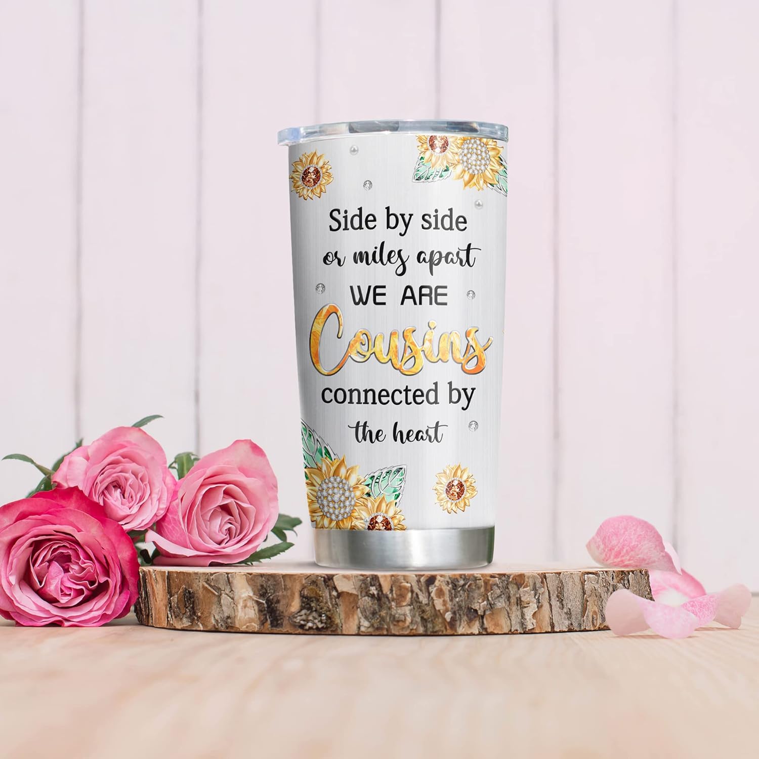 Cousin Gifts for Women, Christmas Birthday Gifts for Cousins Female, Cousin Gifts Tumbler 20oz, Best Cousins Gift - Image 5