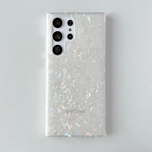 Miniatura 8 de Jmltech S23 Ultra - Funda para Samsung Galaxy S23 Ultra para mujeres y niñas, diseño de mármol con purpurina, floral, silicona suave, delgada,