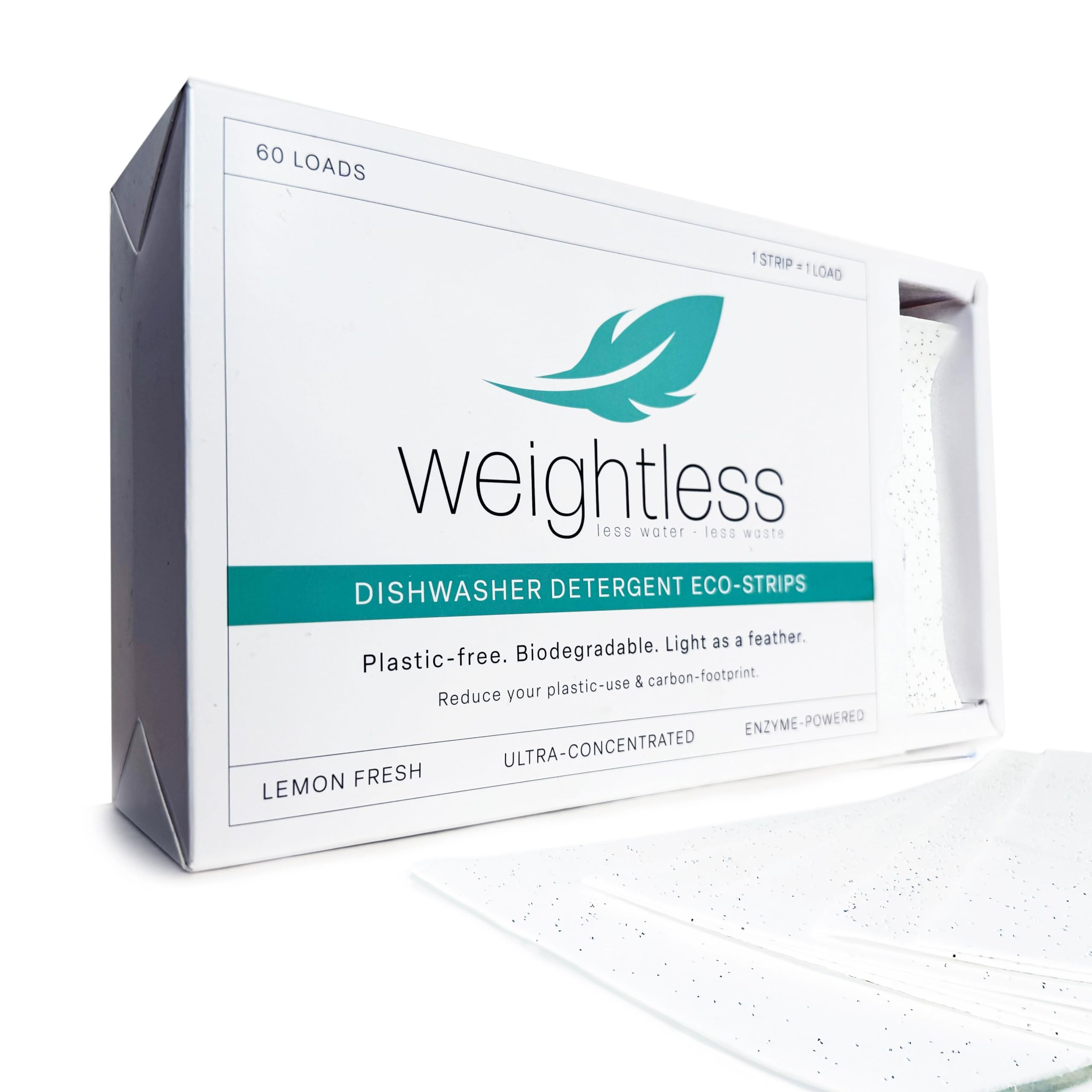 WEIGHTLESS Dishwasher Detergent Sheets