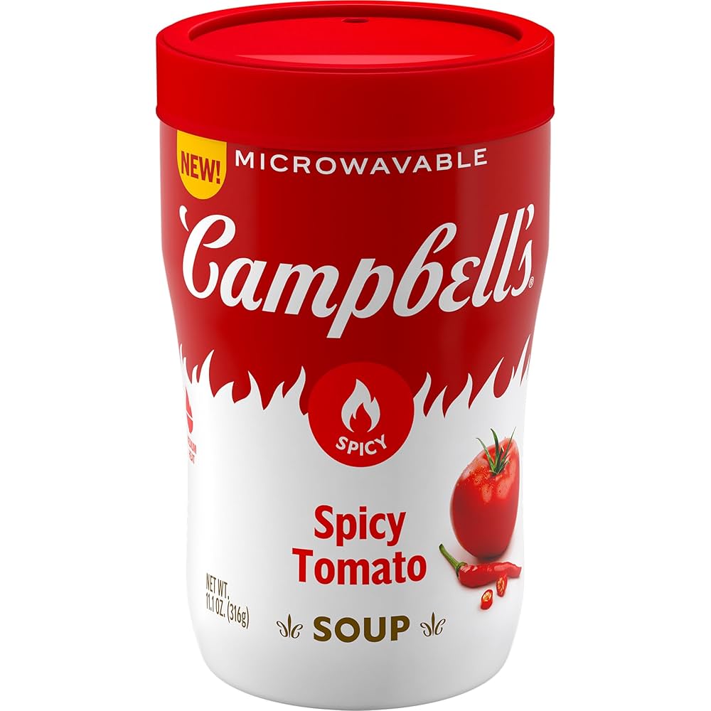 キャンベルスープ Campbell’s SOUP 2020 Tomato Amazon.com : Campbell's Condensed Spicy Tomato Soup, 10.5 oz