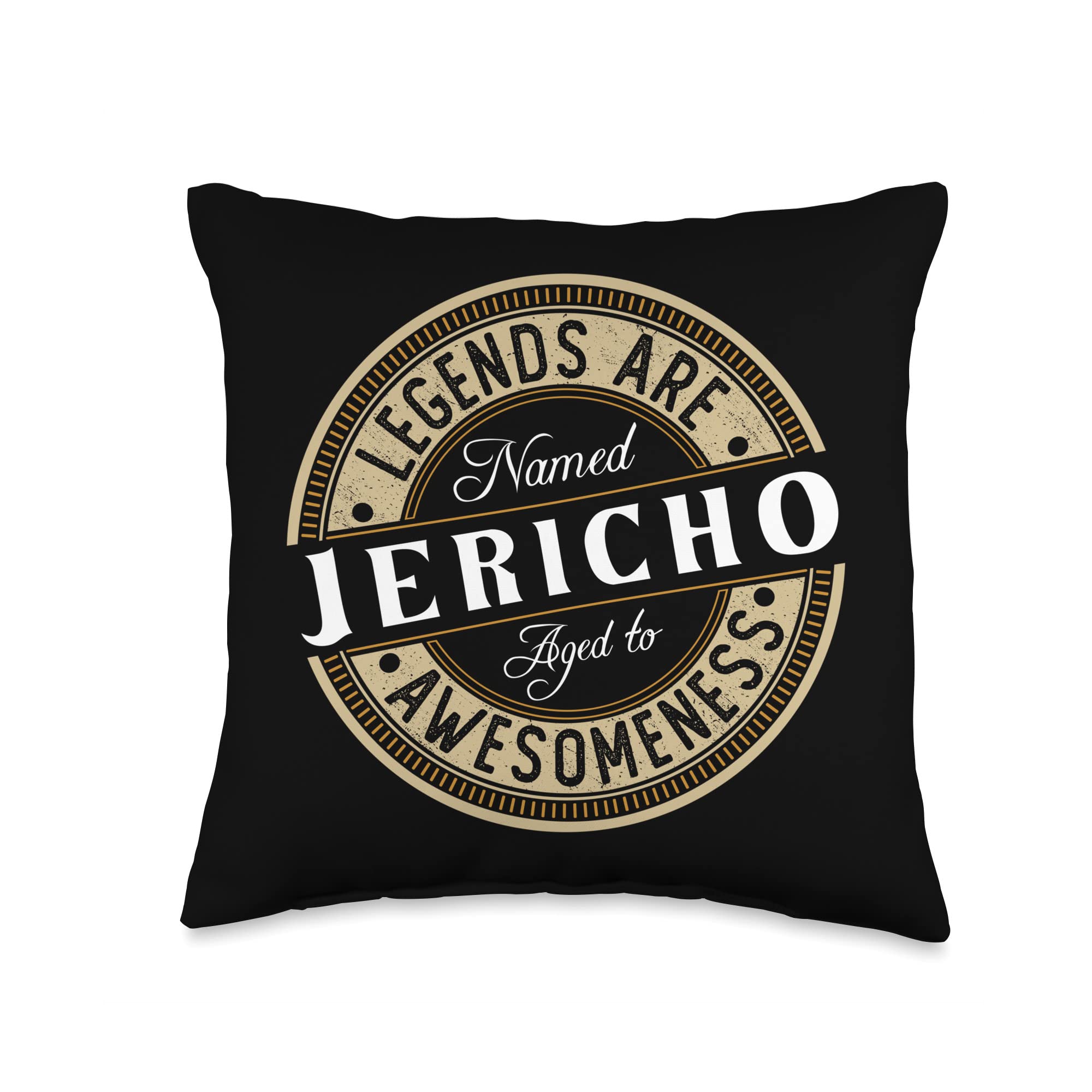 Legends are Named | Jericho Throw Pillow, 16x16, Multicolor
