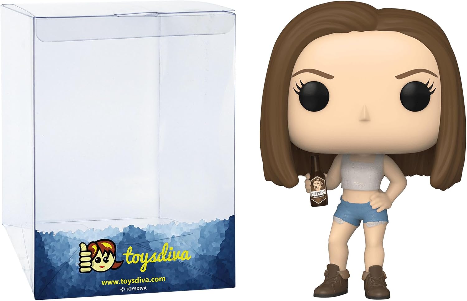 Funko Katy: P o p ! TV Vinyl Figurine Bundle with 1 Compatible Graphic Protector (1164-57126 - B)