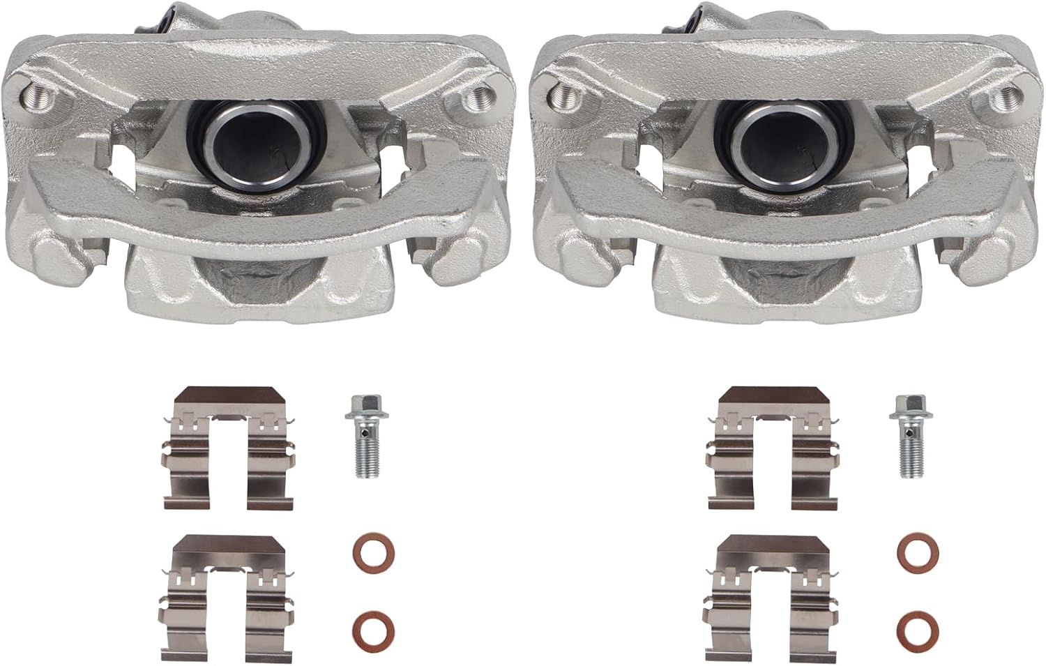 PAROD 19B3425 19B3424 Disc Brake Caliper With Bracket Fit for 2009-2013 Subaru Forester, 2008-2014 Impreza, 2015-2021 WRX Rear Left+Right