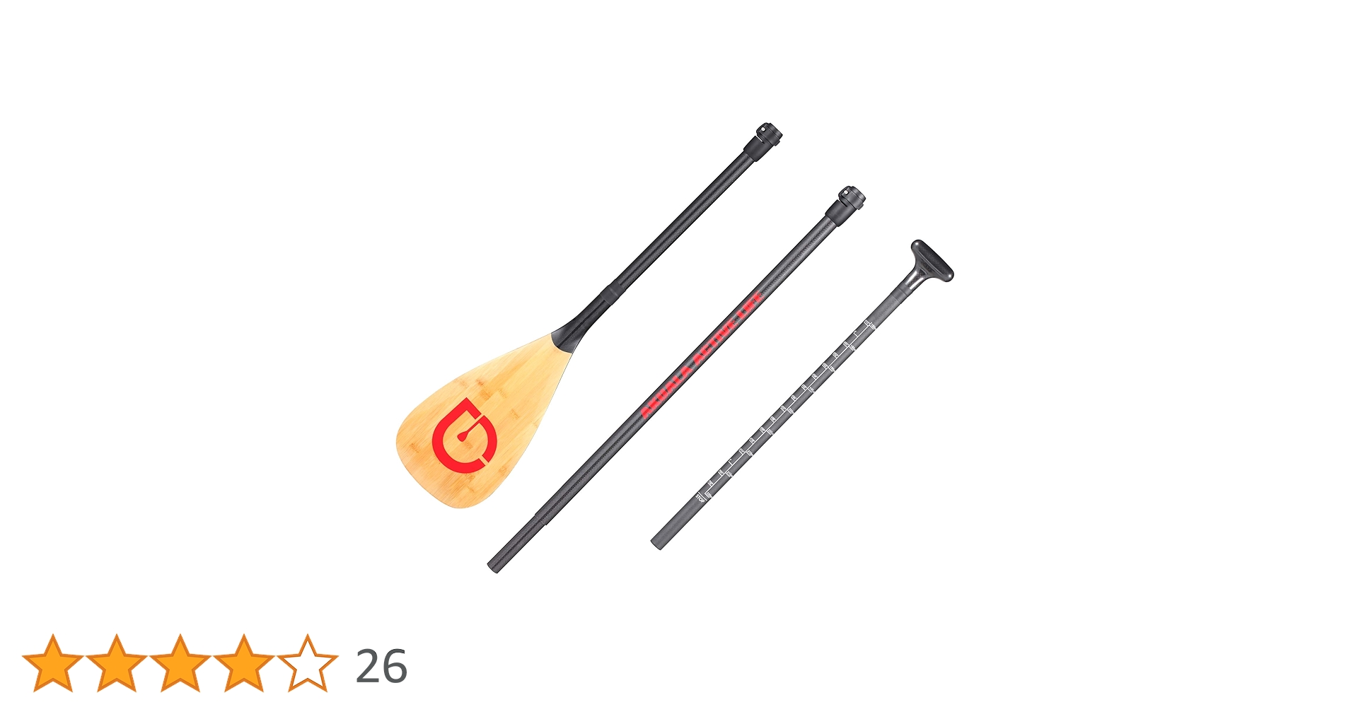 Amazon | AKUALA（アクアラ）カーボン パドル 3ピース for