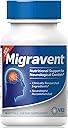 Vita Sciences Migravent – Advanced Nutritional Formula with Magnesium, CoQ10, Vitamin B2, and Butterbur for Brain and Circulatory Wellness – 60 Capsules