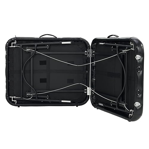 Miniatura 11 de Master Massage Paquete de mesa de masaje portátil de aluminio ultraligero StratoMaster LX de 30 pulgadas, cama de tatuaje, mesas de pestañas, color